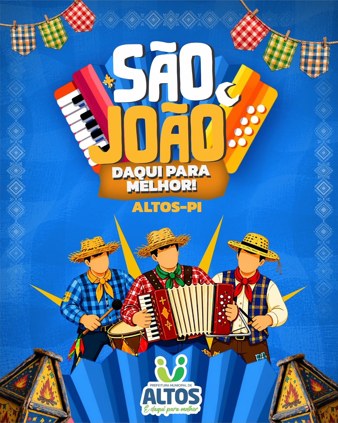 Altos inicia divulgação do São João Daqui para Melhor com nova identidade visual